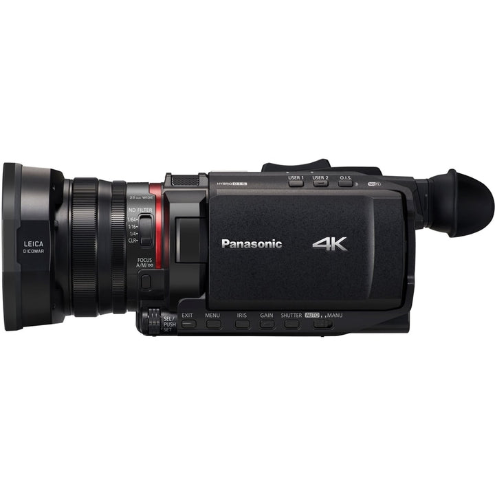 Panasonic - HC-X1500 4k60p Premium Camcorder – Black - Black_2