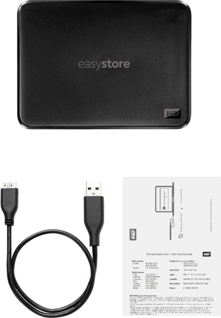 WD - Easystore 5TB External USB 3.0 Portable Hard Drive - Black_3