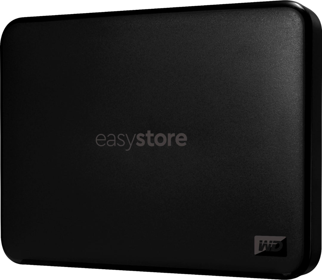 WD - Easystore 2TB External USB 3.0 Portable Hard Drive - Black_0