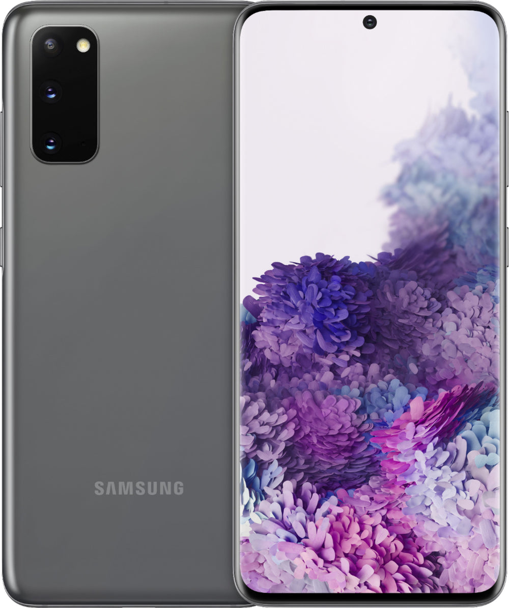 Samsung - Geek Squad Certified Refurbished Galaxy S20 5G Enabled 128GB (Unlocked) - Cosmic Gray_1