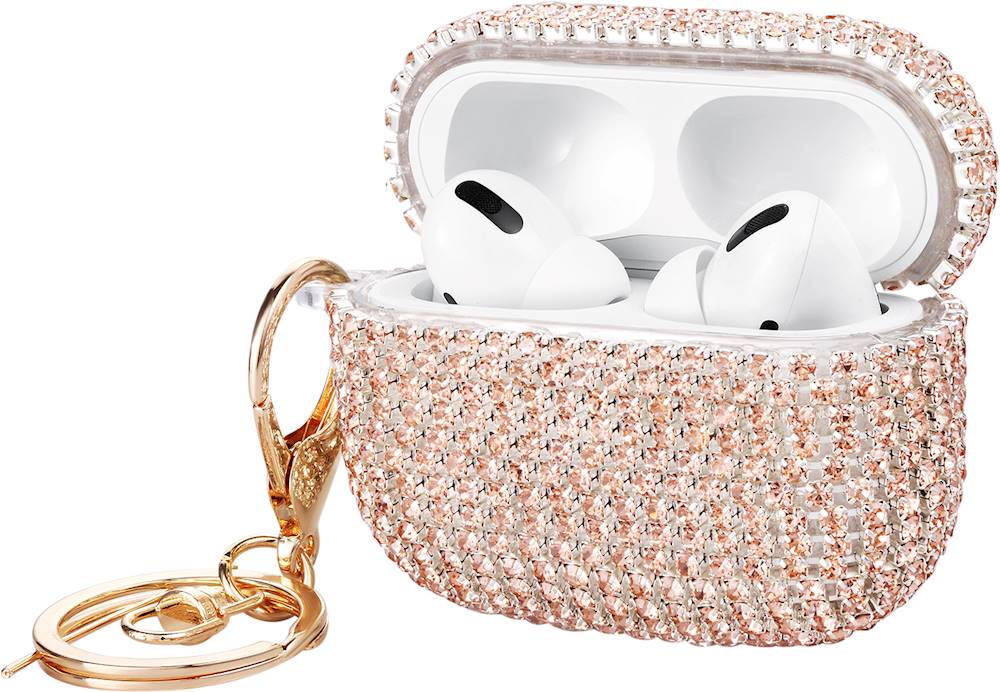 SaharaCase - Rhinestone Case for Apple AirPods Pro (1st Generation) - Gold_1