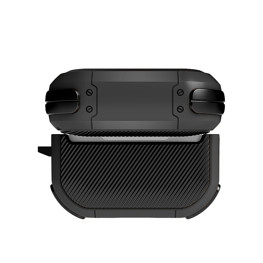 SaharaCase - Armor Case for AirPods Pro 2 (1st Gen and 2nd Generation 2022) - Black_3