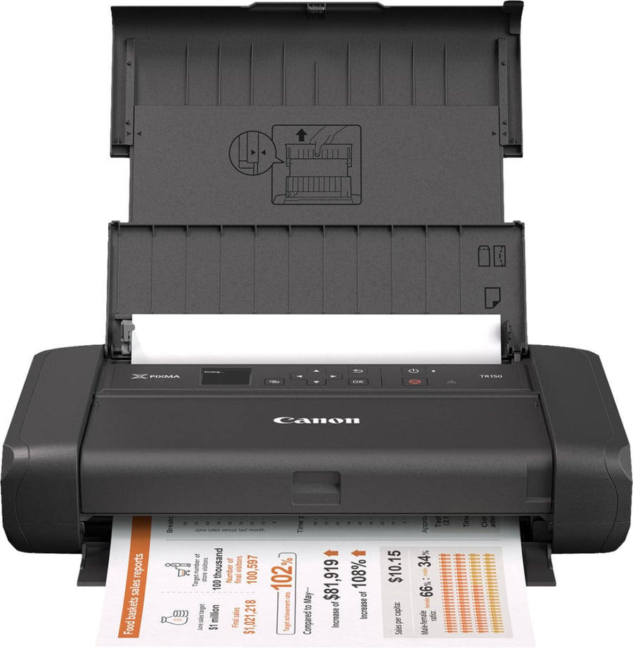 Canon - PIXMA TR150 Wireless Inkjet Printer_0