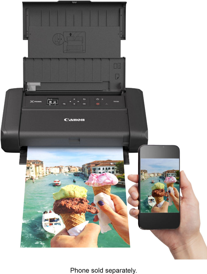 Canon - PIXMA TR150 Wireless Inkjet Printer_3