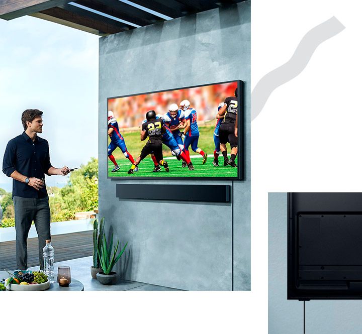 Samsung - The Terrace Series 65" Class LED Outdoor Partial Sun 4K UHD Smart Tizen TV_10