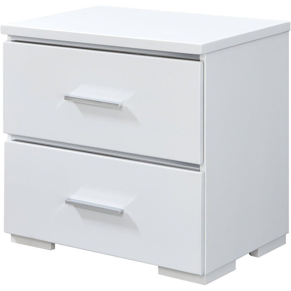 Finch - Belmont Modern Wood Drawer Cabinet - White_7