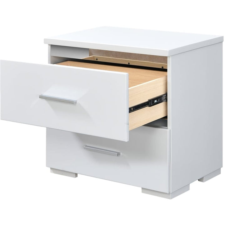 Finch - Belmont Modern Wood Drawer Cabinet - White_5