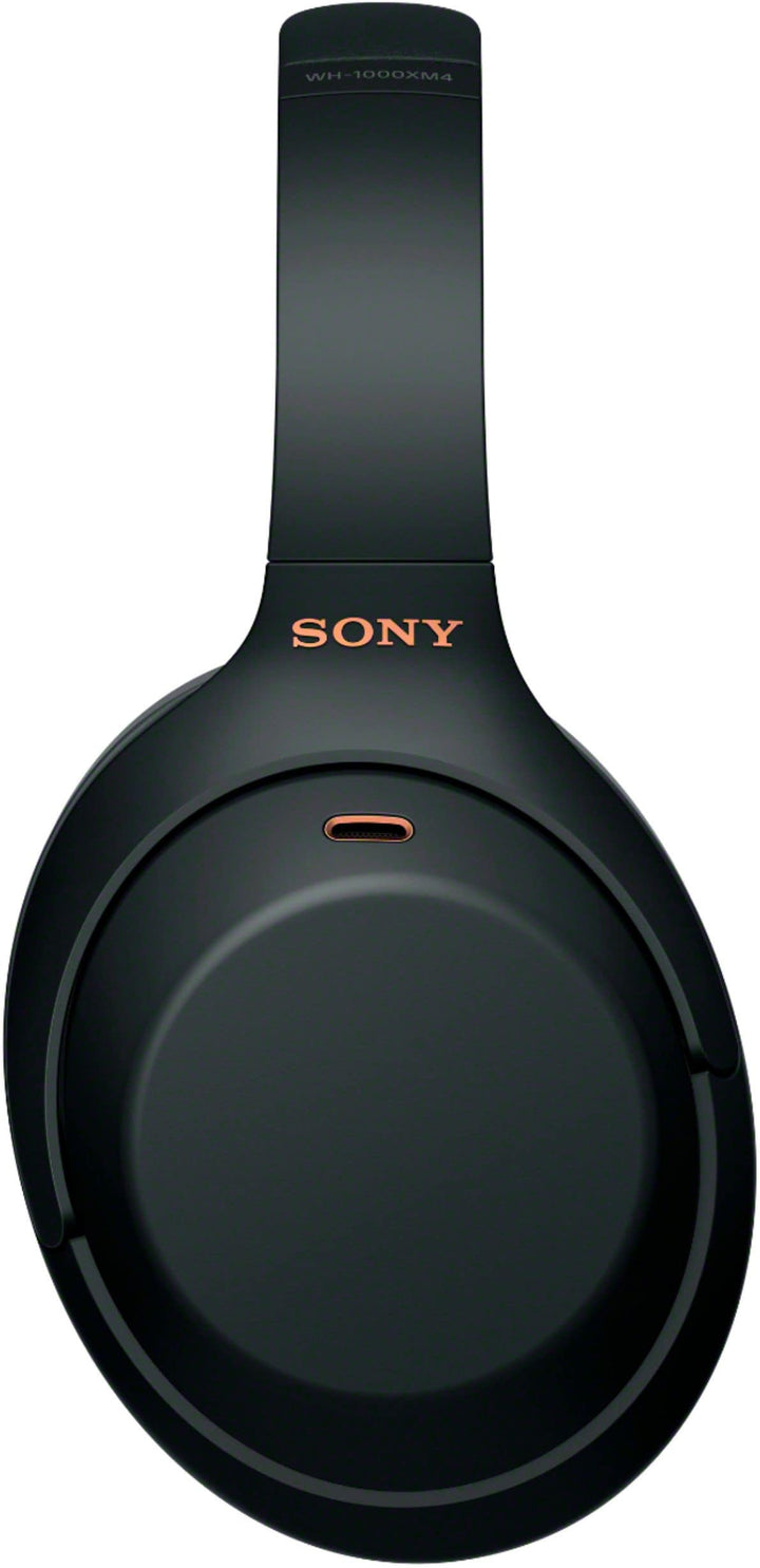 Sony - WH-1000XM4 Wireless Noise-Cancelling Over-the-Ear Headphones - Black_6