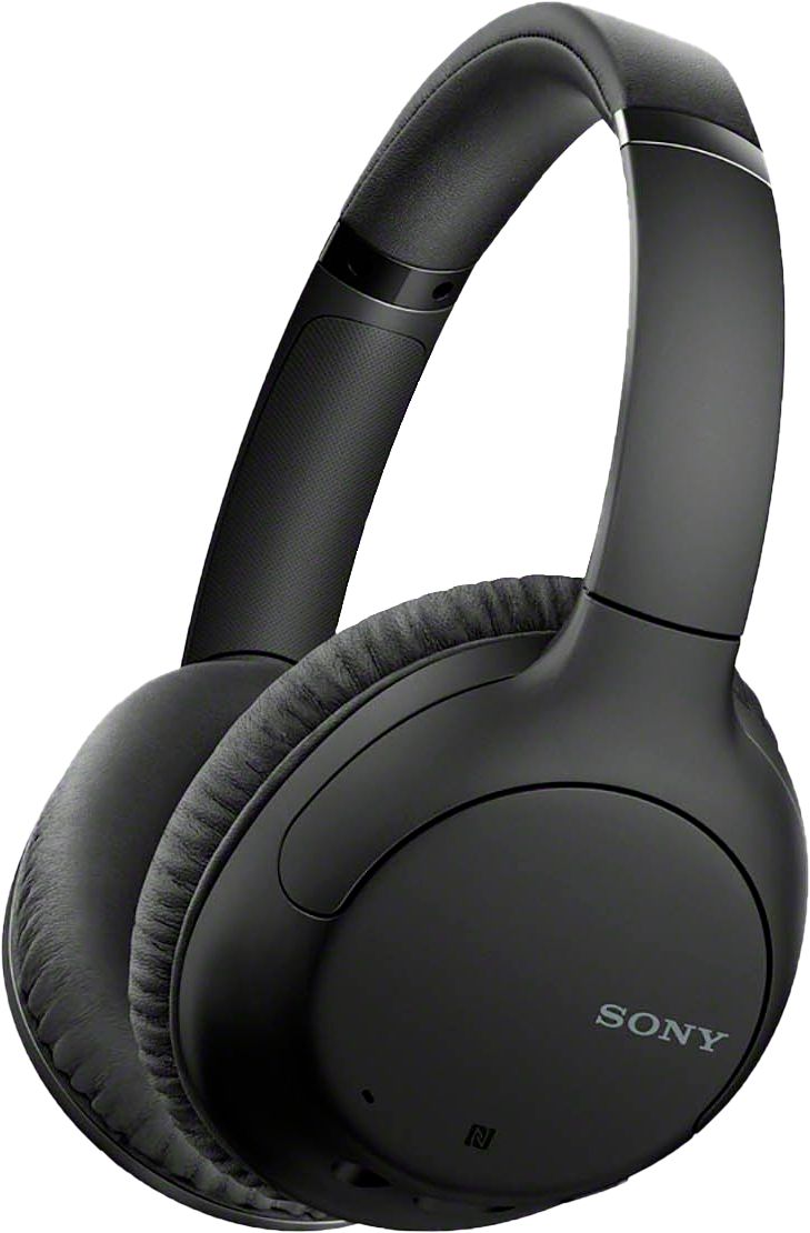 Sony - WH-CH710N Wireless Noise-Cancelling Over-the-Ear Headphones - Black_0