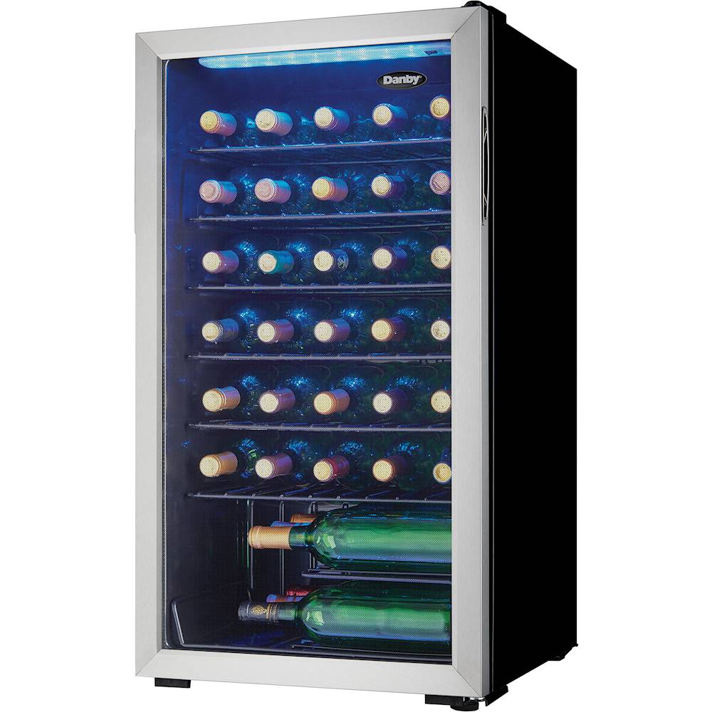 Danby - 36-Bottle Wine Cooler - Stainless steel_6