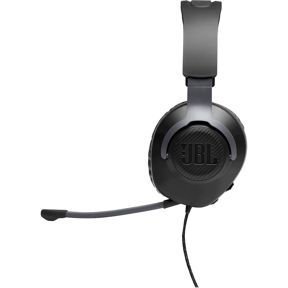 JBL - Quantum 100 Surround Sound Gaming Headset for PC, PS4, Xbox One, Nintendo Switch, and Mobile Devices - Black_9