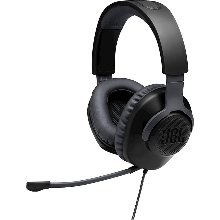 JBL - Quantum 100 Surround Sound Gaming Headset for PC, PS4, Xbox One, Nintendo Switch, and Mobile Devices - Black_1