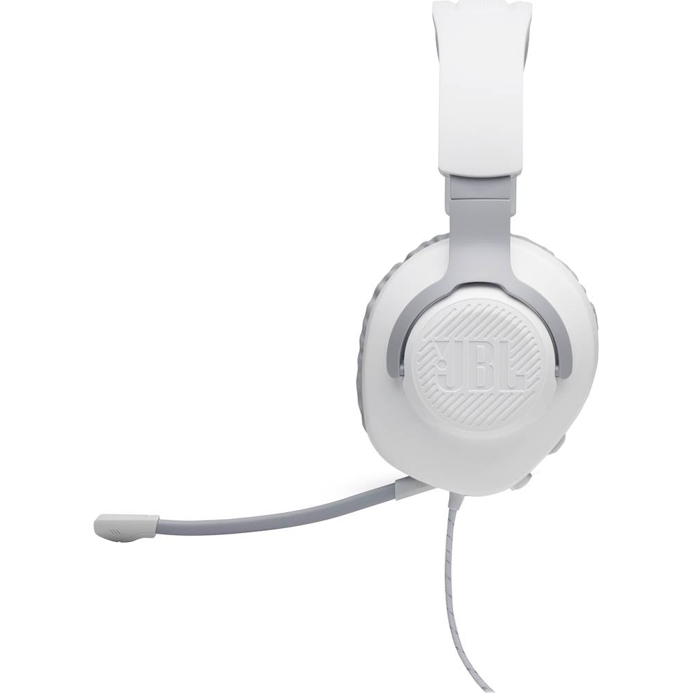 JBL - Quantum 100 Surround Sound Gaming Headset for PC, PS4, Xbox One, Nintendo Switch, and Mobile Devices - White_10