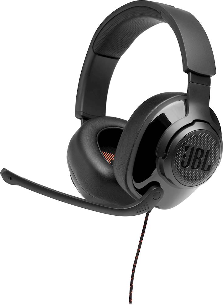 JBL - Quantum 200 Wired Stereo Gaming Headset for PC, PS4, Xbox One, Nintendo Switch and Mobile Devices - Black_1