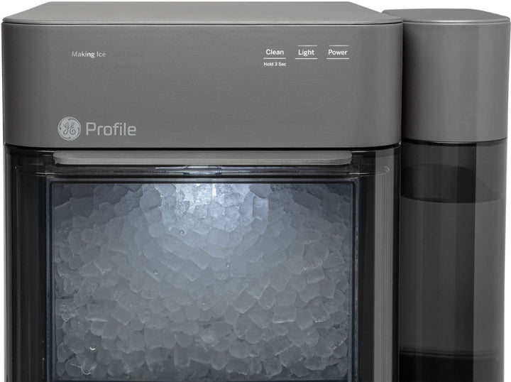 GE Profile - Opal 2.0 24-lb. Portable Ice maker with Nugget Ice Production, Side Tank and Built-in WiFi - Stainless steel_21