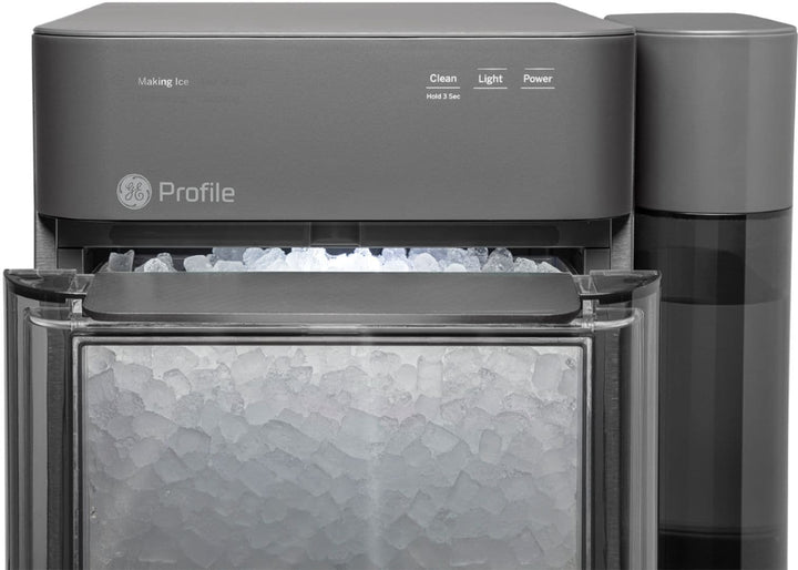 GE Profile - Opal 2.0 24-lb. Portable Ice maker with Nugget Ice Production, Side Tank and Built-in WiFi - Stainless steel_18