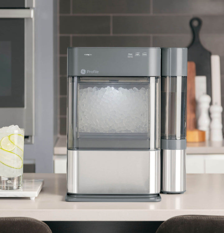 GE Profile - Opal 2.0 24-lb. Portable Ice maker with Nugget Ice Production, Side Tank and Built-in WiFi - Stainless steel_23