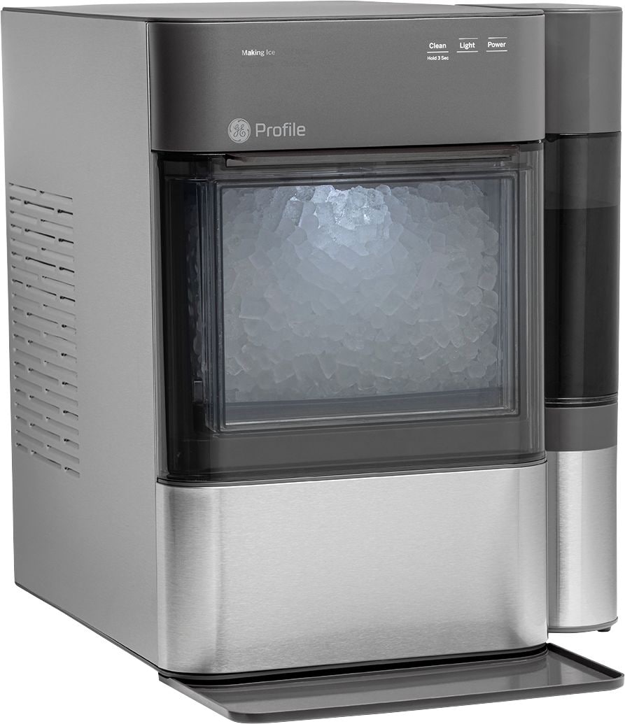 GE Profile - Opal 2.0 24-lb. Portable Ice maker with Nugget Ice Production, Side Tank and Built-in WiFi - Stainless steel_12