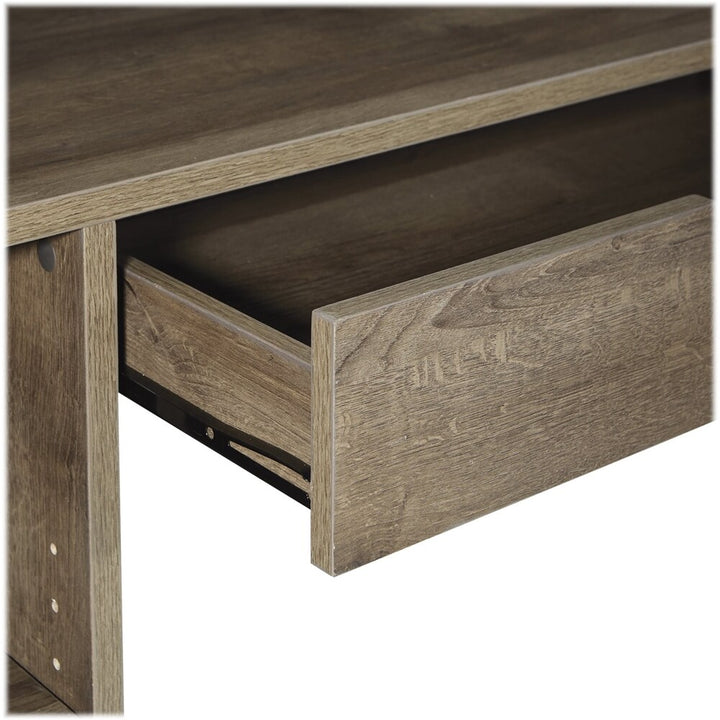 OSP Home Furnishings - Ravel Rectangular Contemporary Engineered Wood 1-Drawer Table - Gray Oak_3