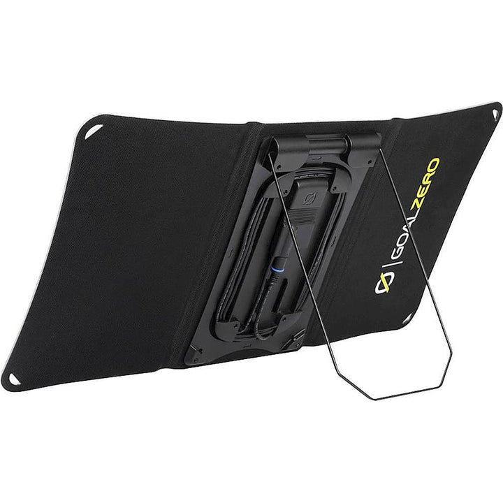 Goal Zero - Portable Solar Panel Kit (20W Nomad Panel & Yeti 200 WH Battery) - Black_2