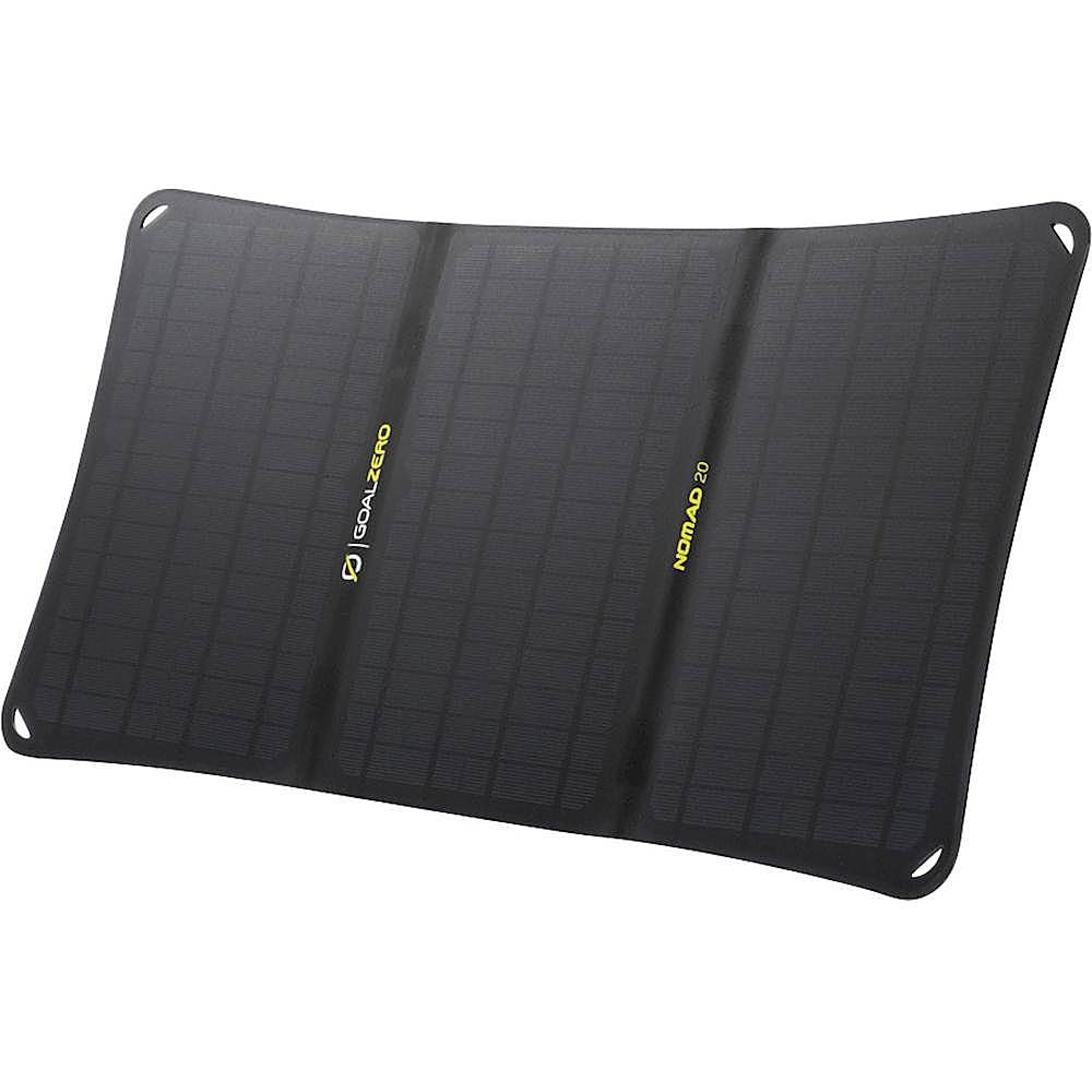 Goal Zero - Portable Solar Panel Kit (20W Nomad Panel & Yeti 200 WH Battery) - Black_1