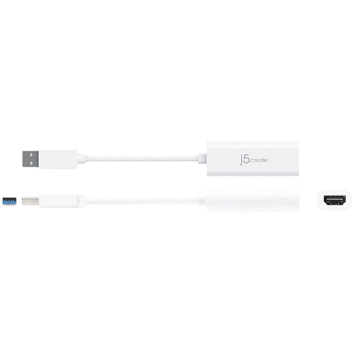 j5create - USB to HDMI Multi-Monitor Adapter - White_3