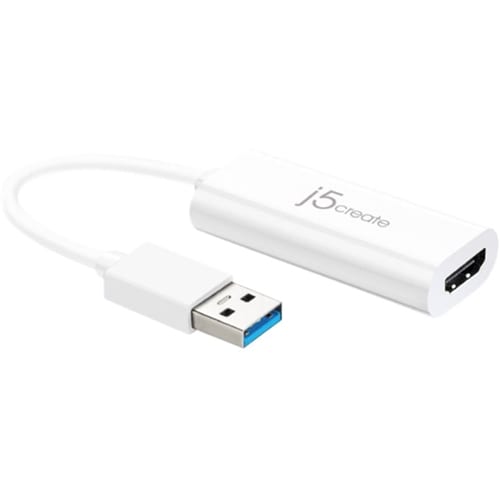 j5create - USB to HDMI Multi-Monitor Adapter - White_2