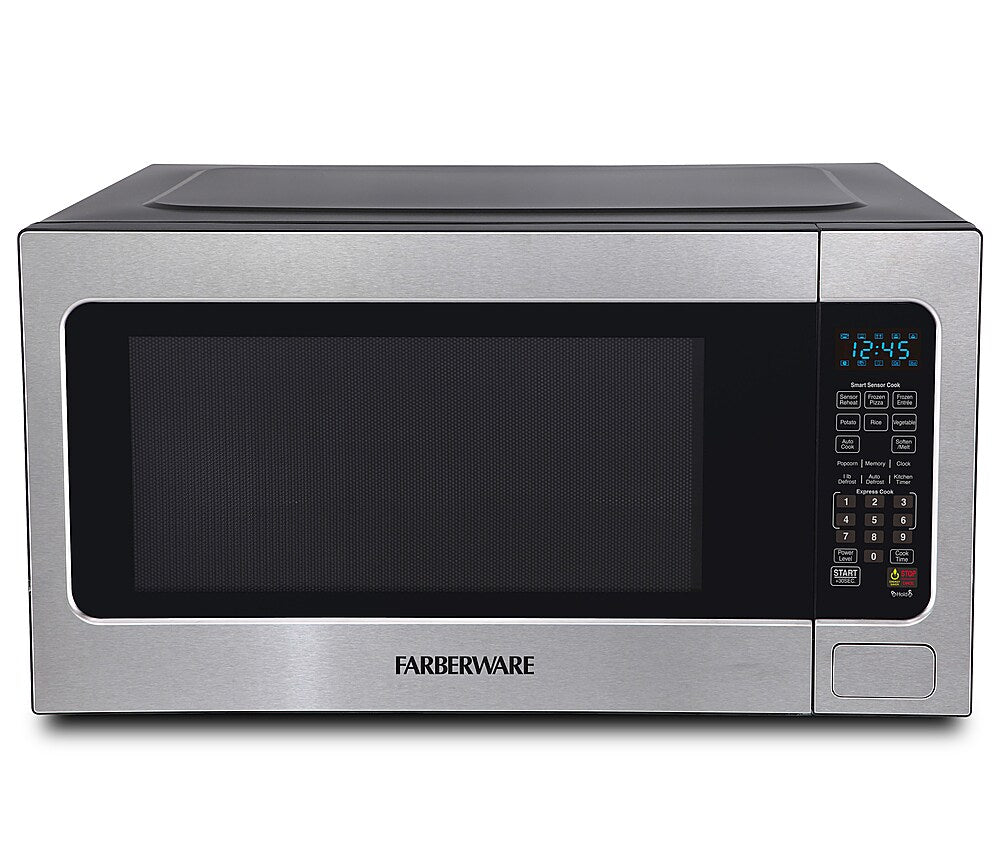 Farberware - Professional 2.2 Cu. Ft. Countertop Microwave with Sensor Cooking - Premium Stainless Steel_1