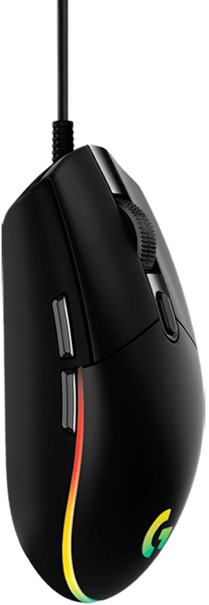 Logitech - G203 LIGHTSYNC Wired Optical Gaming Mouse with 8,000 DPI sensor - Black_4