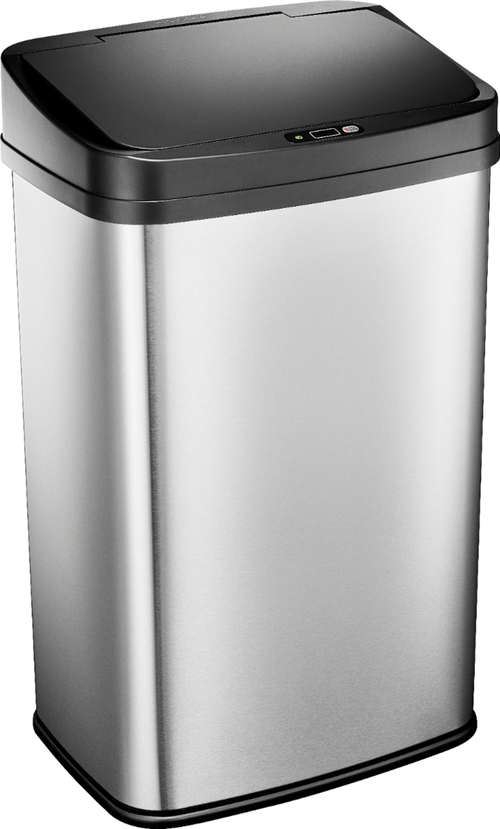 Insignia™ - 13 Gal. Automatic Trash Can - Stainless Steel_1