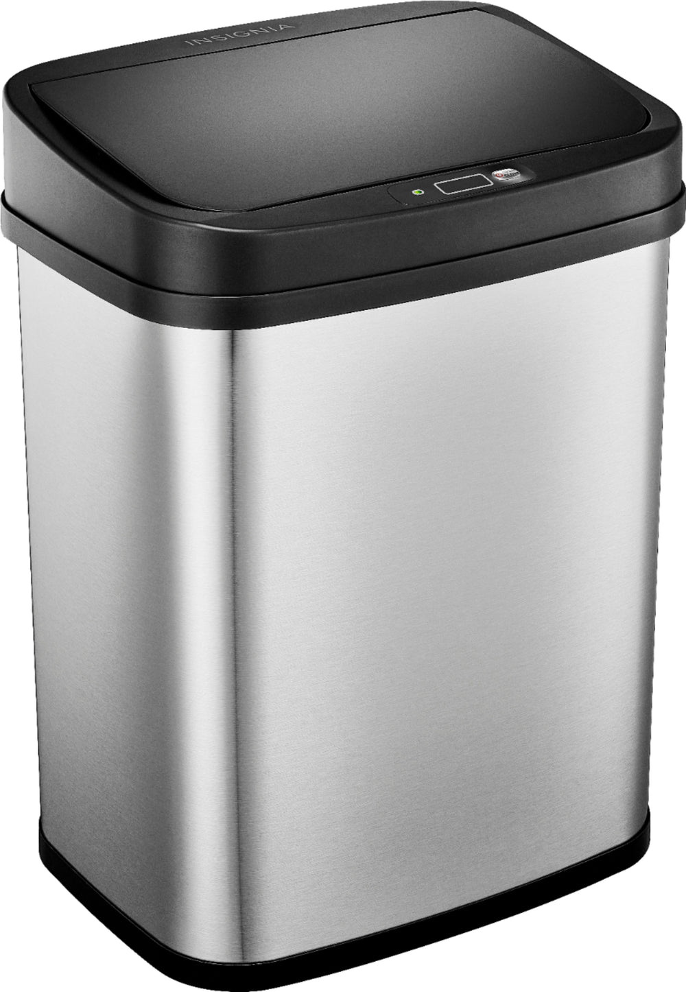 Insignia™ - 3 Gal. Automatic Trash Can - Stainless steel_1
