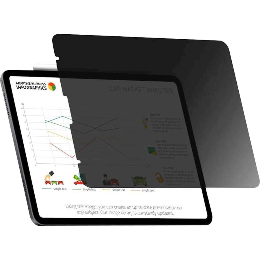 SaharaCase - HD Privacy Glass Screen Protector for Apple iPad Pro 12.9" (4th Gen 2020 and 5th Gen 2021) - Privacy_0