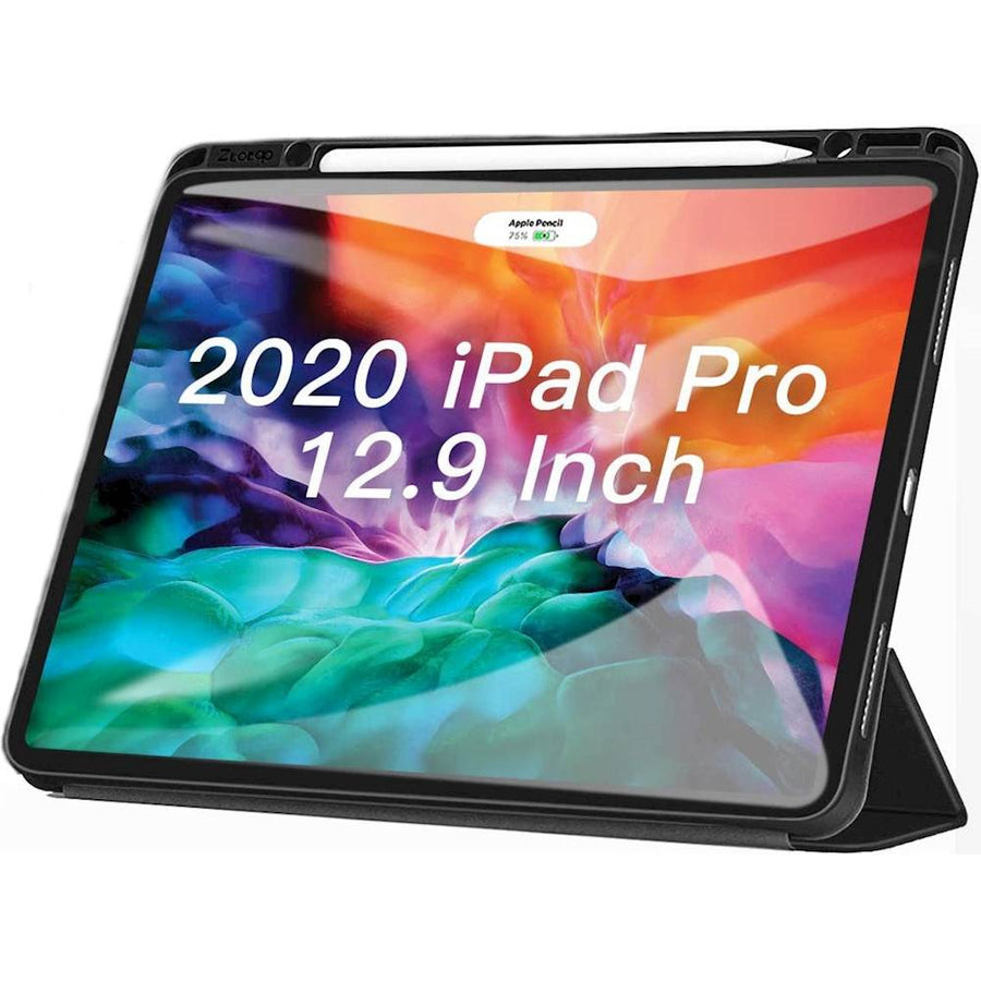 SaharaCase - Folio Case for Apple® iPad® Pro 12.9" (4th Gen 2020 and 5th Gen 2021) - Black_0