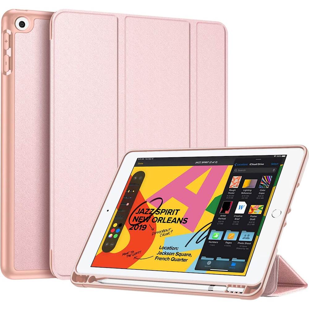 SaharaCase - Folio Case for Apple® iPad® 10.2" (8th Generation 2020) and (9th Generation 2021) - Pink_1