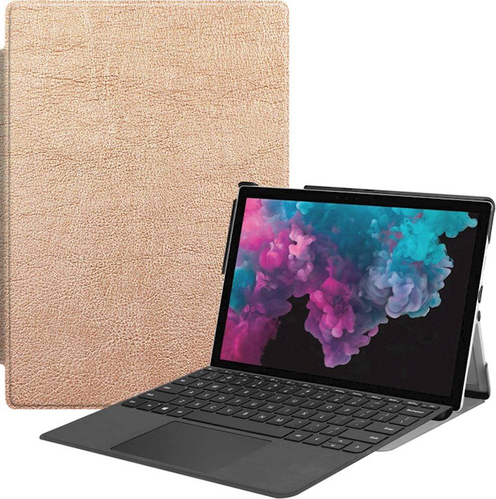 SaharaCase - Folio Case for Microsoft Surface Pro 6 and Surface Pro 7 and Surface Pro 7+ - Rose Gold_5