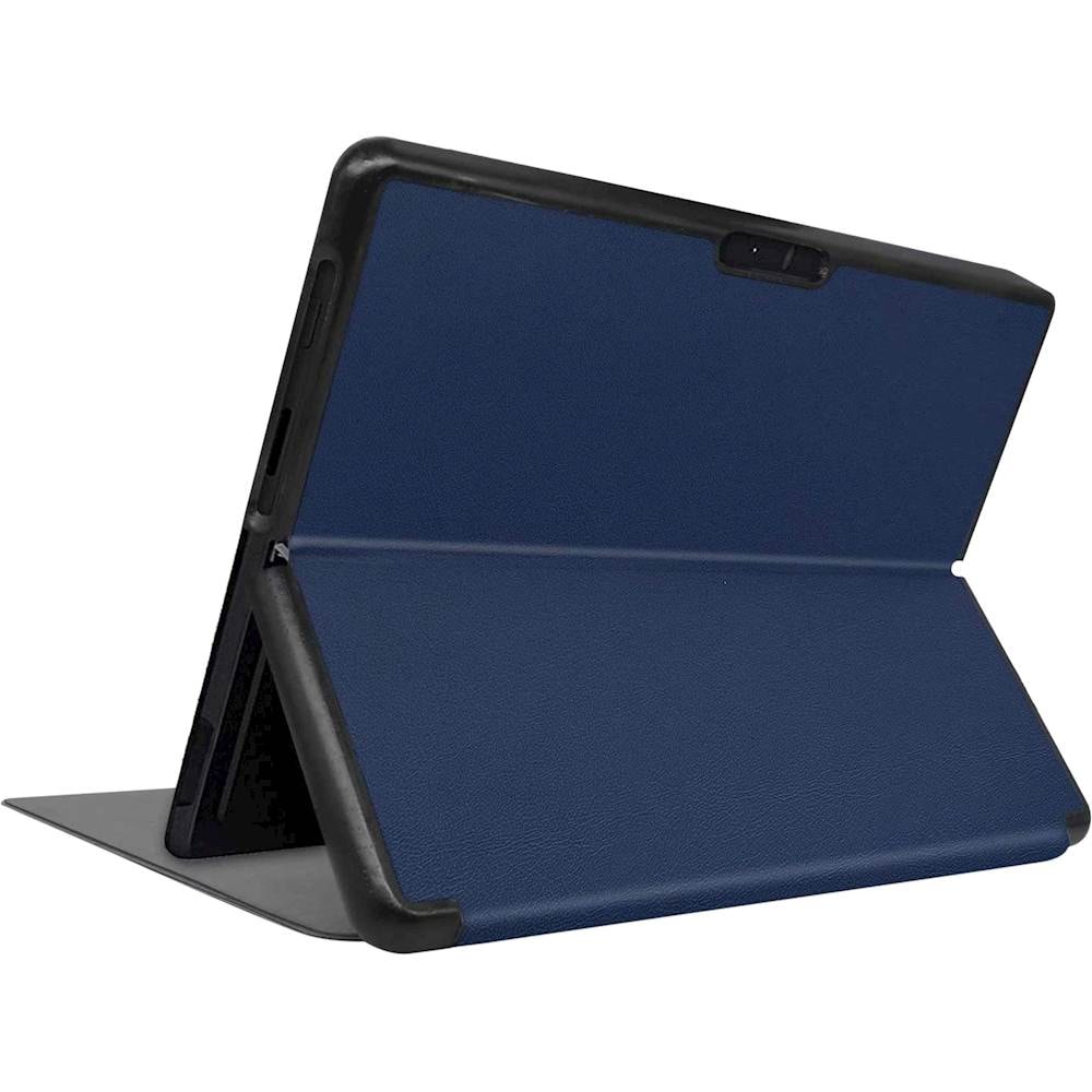 SaharaCase - Folio Case for Microsoft Surface Pro X - Blue_3