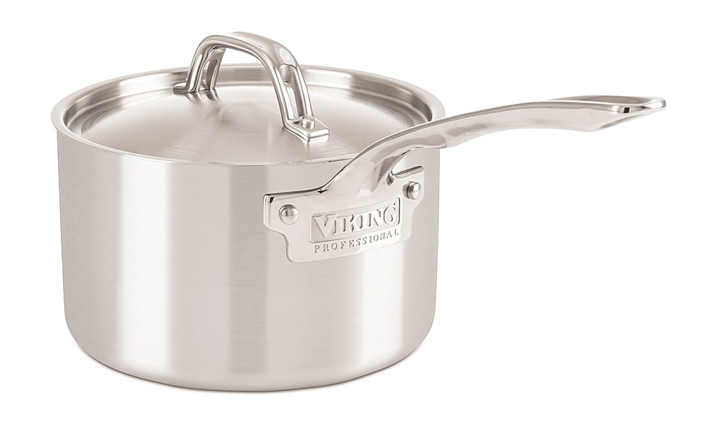 Viking Professional 5 Ply, 10 Piece Cookware Set- Satin - Stainless Steel_1