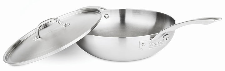 Viking - Professional 5 Ply 12" Chef's Pan - Satin/Stainless Steel_2