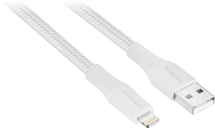 Insignia™ - 10' Lightning to USB Charge-and-Sync Cable (2 pack) - Moon Gray_3