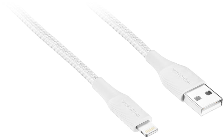 Insignia™ - 6' Lightning to USB Charge-and-Sync Cable (2 Pack) - Moon Gray_2
