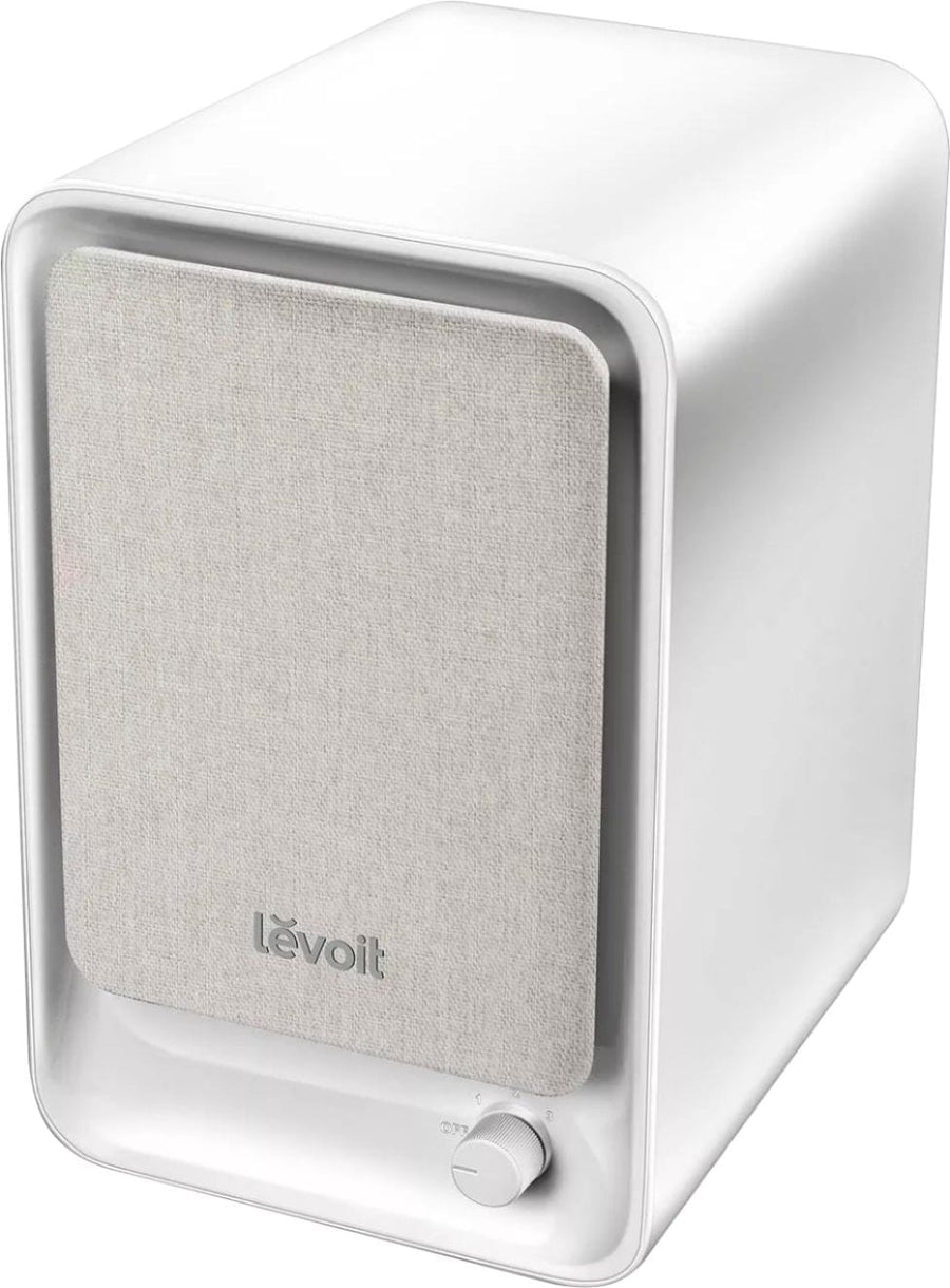 Levoit - Airnow Desktop 161 Sq. Ft True HEPA Air Purifier - Beige_0