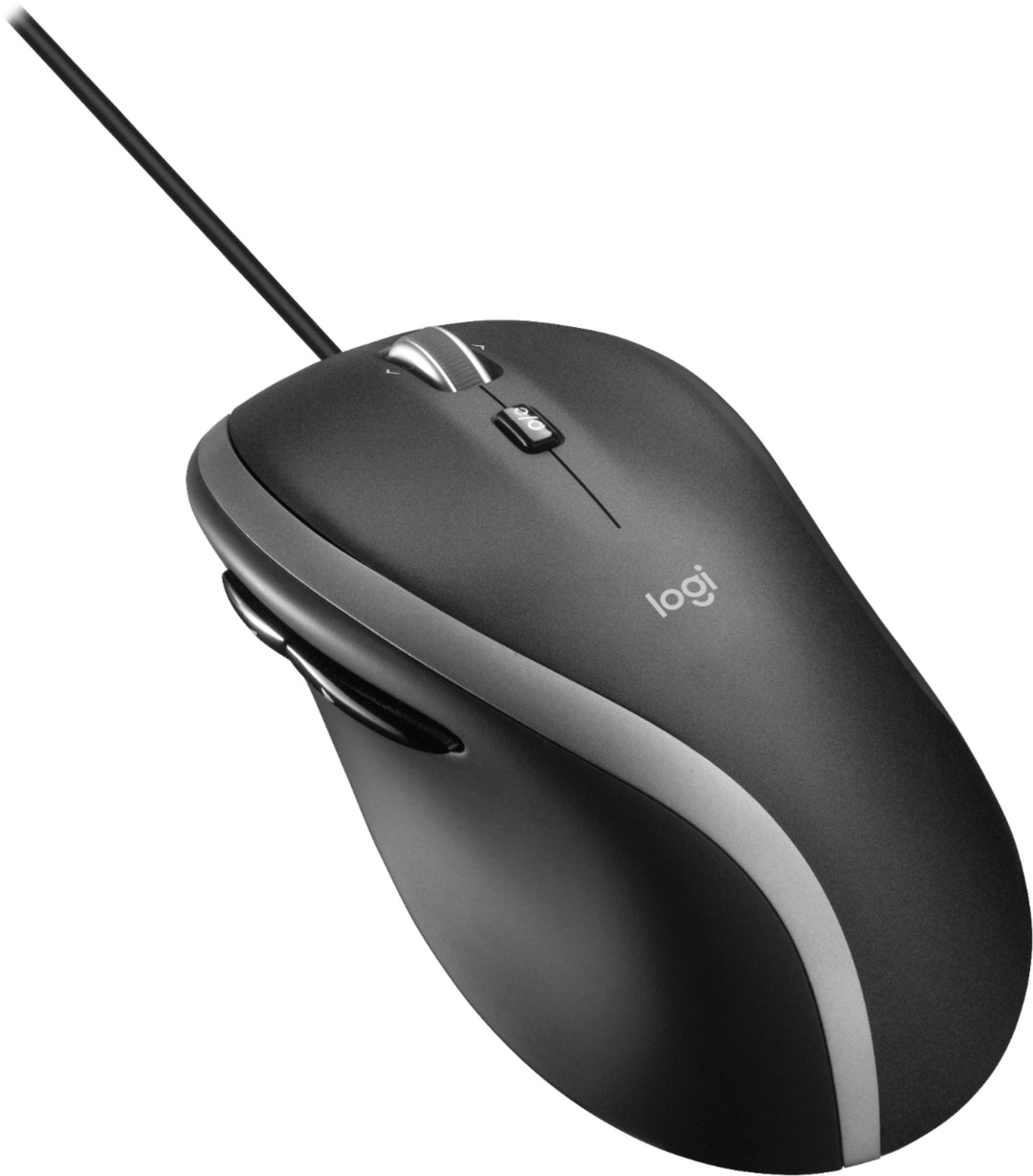 Logitech - M500s Advanced Wired Laser Mouse with Hyper-fast Scrolling - Black_5