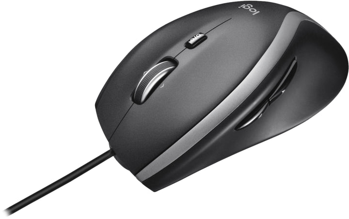 Logitech - M500s Advanced Wired Laser Mouse with Hyper-fast Scrolling - Black_4