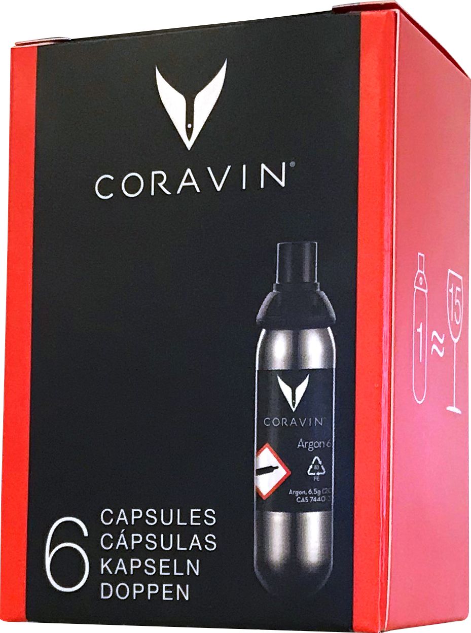 Coravin - Pure Capsules (6-pack) - Black_1