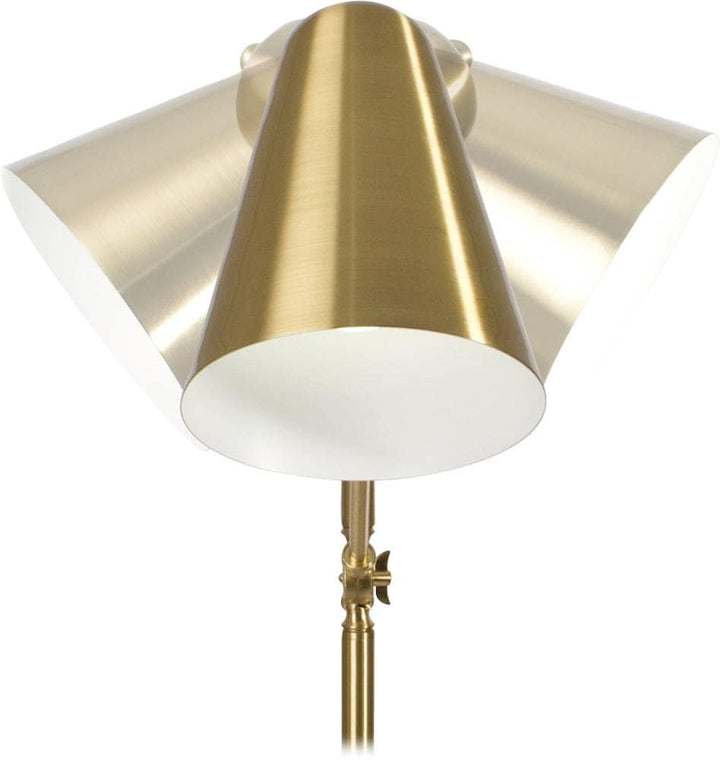 OttLite - Archer LED Floor Lamp - Satin Brass_4