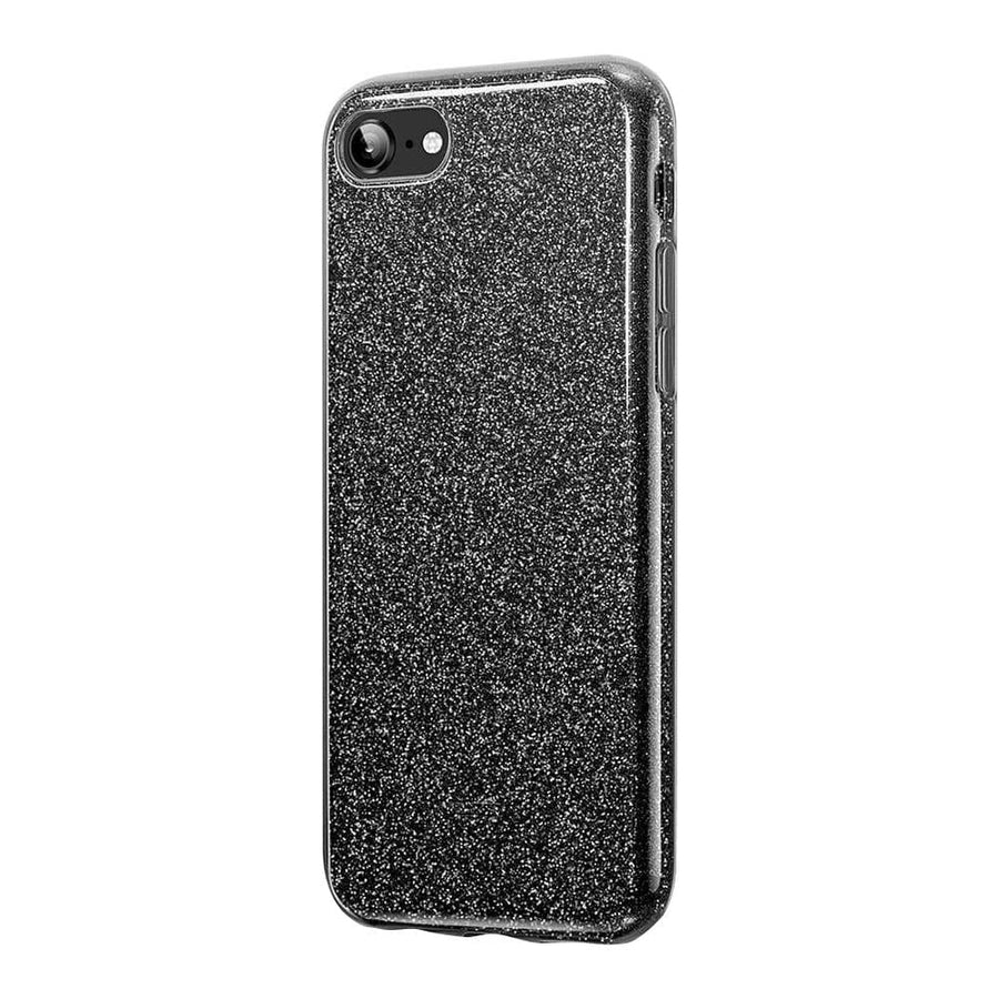 SaharaCase - Sparkle Case for Apple® iPhone® SE (2nd Generation and 3rd Generation 2022) - Black_0