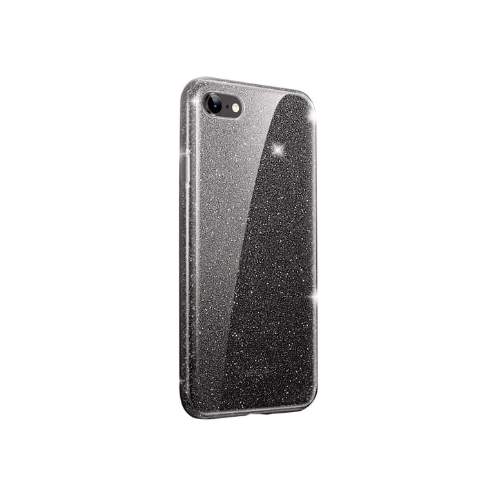 SaharaCase - Sparkle Case for Apple® iPhone® SE (2nd Generation and 3rd Generation 2022) - Black_9