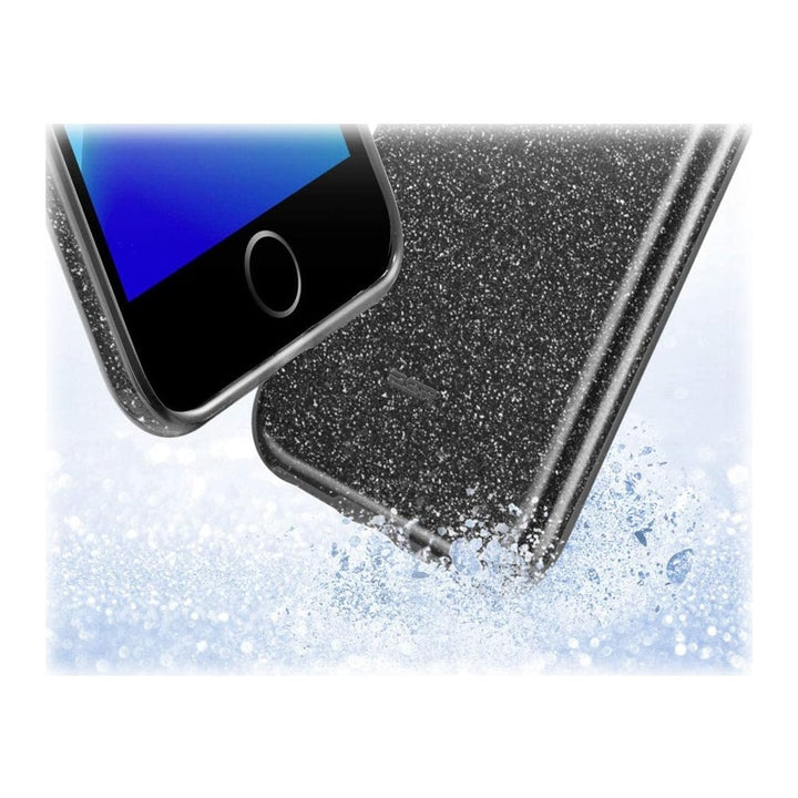 SaharaCase - Sparkle Case for Apple® iPhone® SE (2nd Generation and 3rd Generation 2022) - Black_5