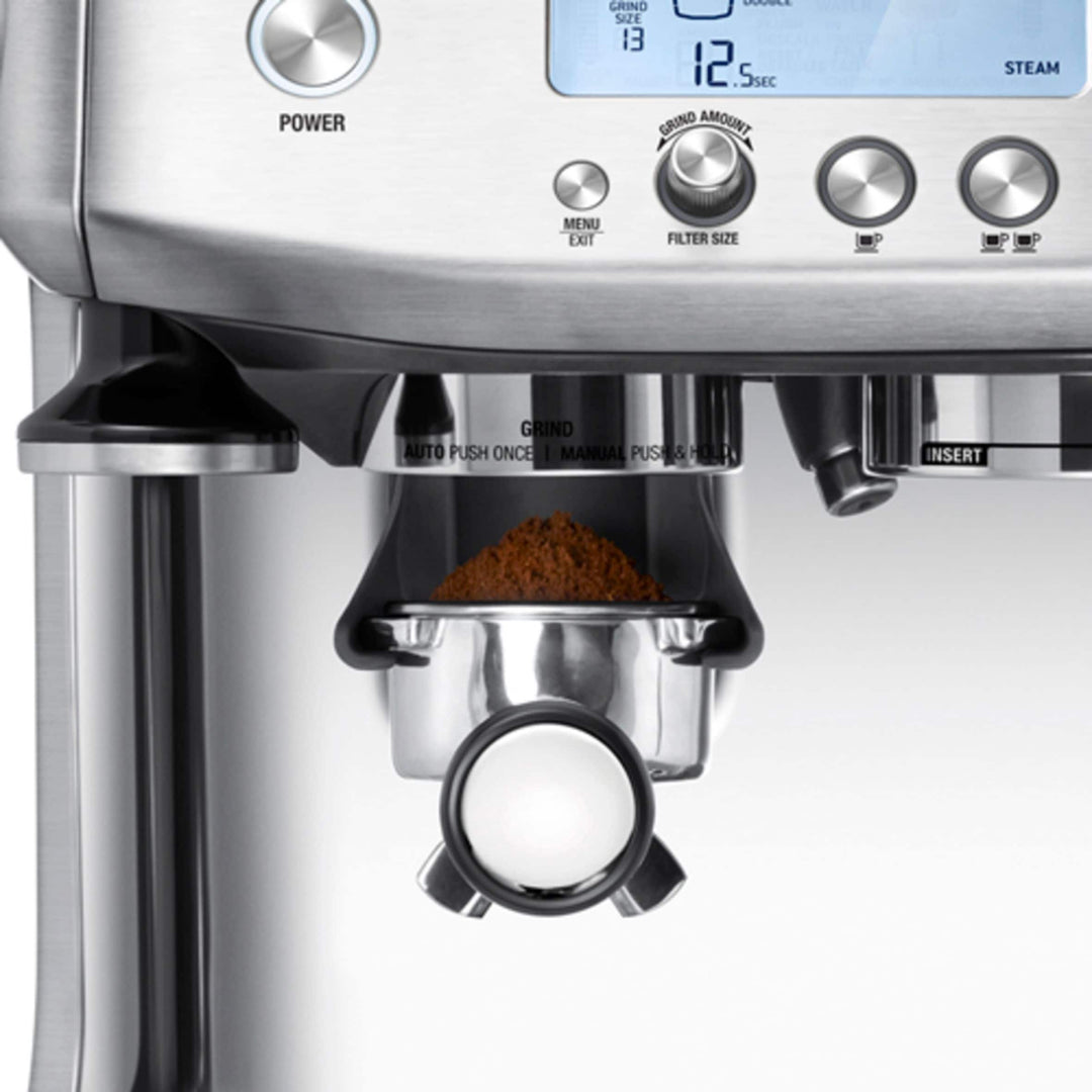 Breville - the Barista Pro Espresso Machine with 15 bars of pressure, Milk Frother and intergrated grinder - Brushed Stanless Steel_9
