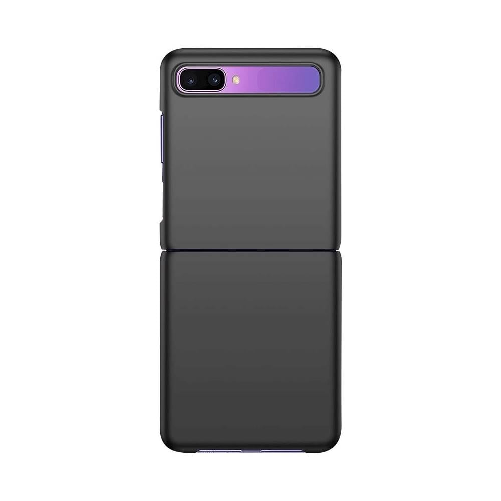 SaharaCase - Classic Series Skin Case for Samsung Z Flip and Z Flip 5G - Black_0